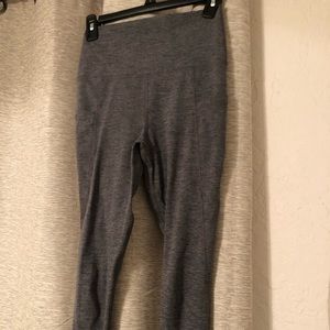Grey Pure Barre Glyder leggings SMALL